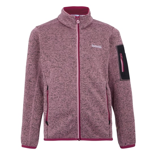Regatta - "Newhill" Fleecejacke für Kinder (Lila/Beaujolais-Rot) - Image 1