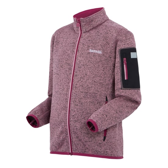 Regatta - "Newhill" Fleecejacke für Kinder (Lila/Beaujolais-Rot) - Image 3
