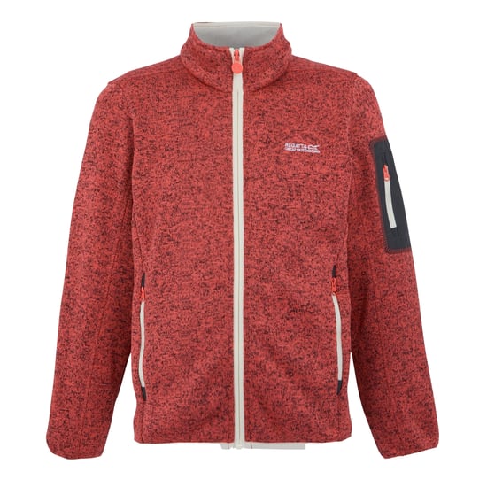 Regatta - "Newhill" Fleecejacke für Kinder (Pfirsichblüte/Helles Vanillegelb) - Image 1