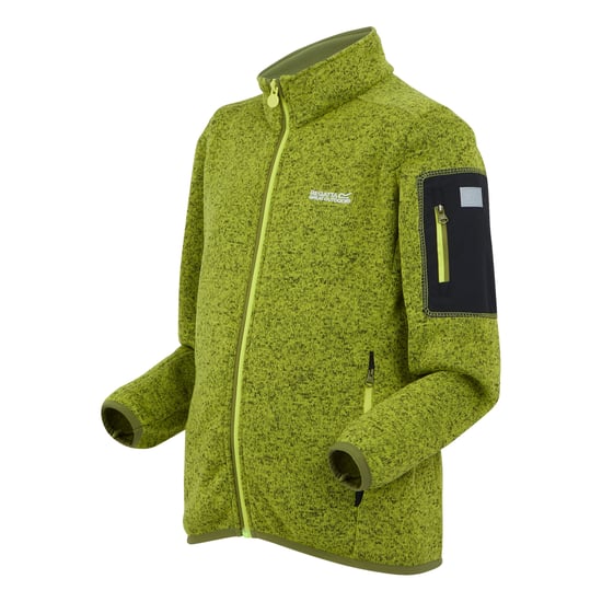 Regatta - "Newhill" Fleecejacke für Kinder (Grenoble Grün/Nephrit Grün) - Image 3