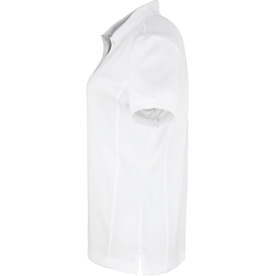 Premier Damen Coolchecker Piqué Polo-Shirt / Polohemd, Kurzarm (Weiß) - Image 3