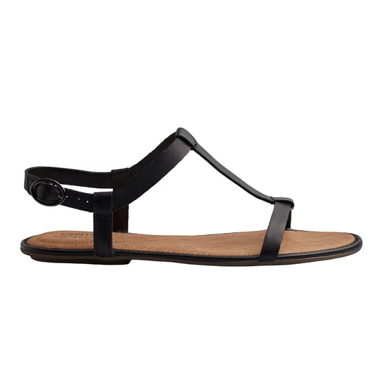 RISI-HOP Flache Ledersandalen für Damen - Image 1