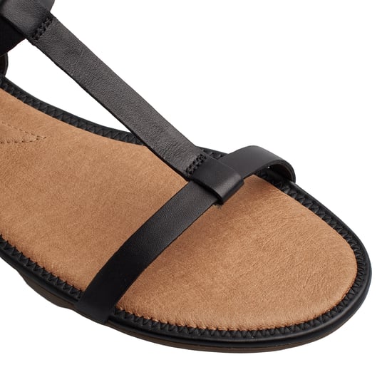 RISI-HOP Flache Ledersandalen für Damen - Image 2
