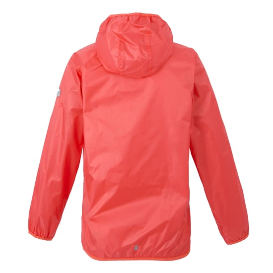Regatta Great Outdoors Kinder Regenjacke Lever II (Pfirsichblüte) - Image 2