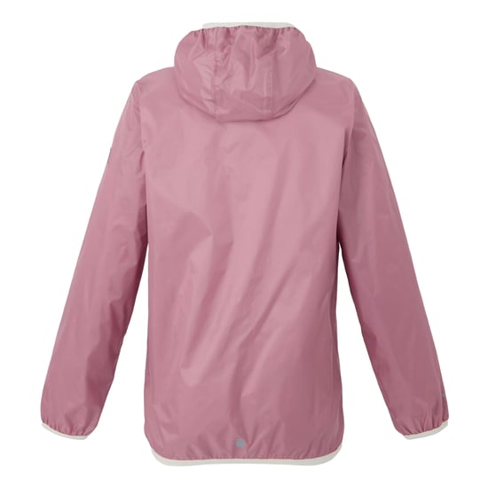 Regatta Great Outdoors Kinder Regenjacke Lever II (Lila/Helles Vanillegelb) - Image 2