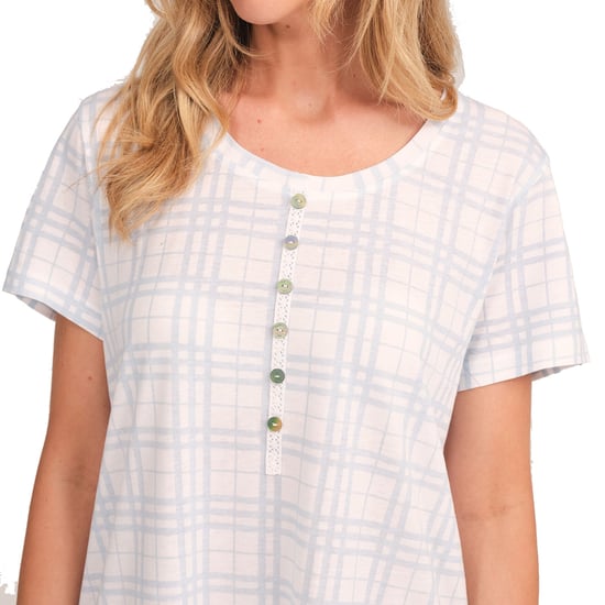 JJBFH0710 Kurzarm-Nachthemd für Damen - Image 2