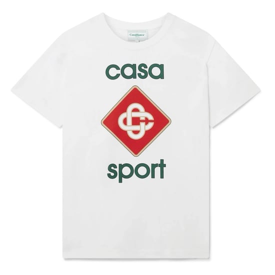 Casablanca Casa Sport Design Weißes T-Shirt - Image 2