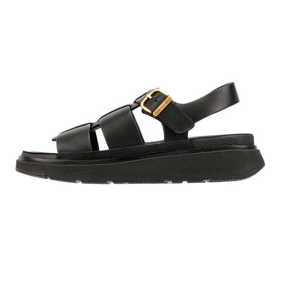 FitFlop GEN-FF Fisherman Damen Sandalen Aus Schwarzem Leder - Image 6