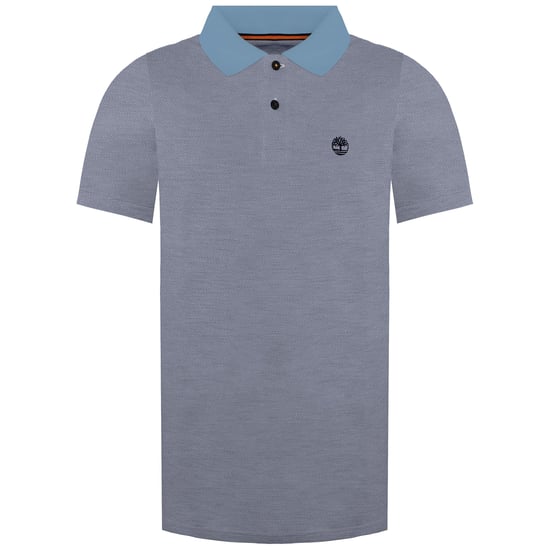 Timberland Pique Herren Poloshirt Hellblau - Image 1