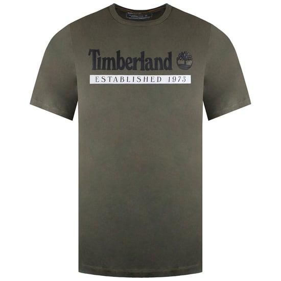 Timberland Established 1973 Herren-T-Shirt in Dunkelgrün - Image 1