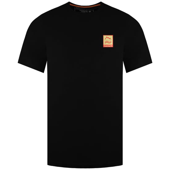 Timberland YC OA Graphic Herren-T-Shirt in Schwarz - Image 1