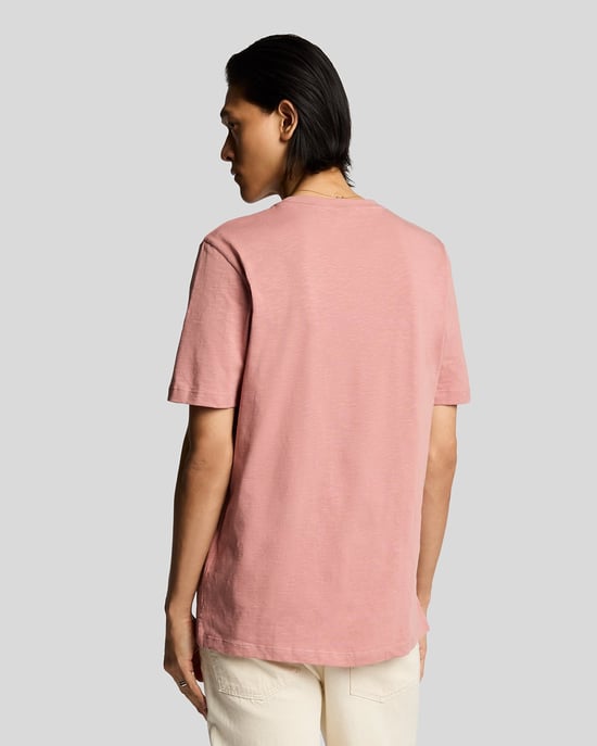 Lyle & Scott Slub T-Shirt - Blau - Image 3