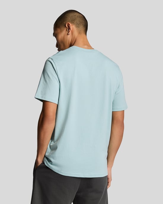 Lyle & Scott – Schlichtes T-Shirt – Weiß - Image 3
