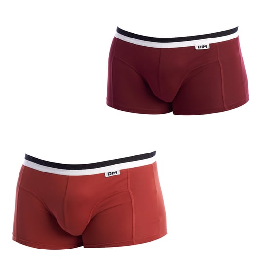 Pack-2 Boxershorts DIM Basic Atmungsaktives Gewebe D05H2 für Herren - Image 1