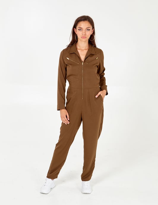 Zip Pocket Boilersuit - Image 1