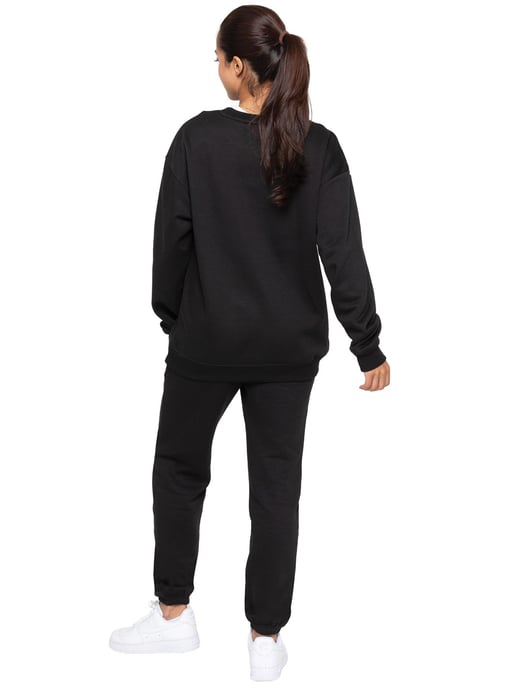 Enzo | Womens Oversized Sweatshirt Trainingsanzug Set - Image 2