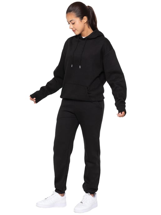Enzo | Damen Oversized Pullover Hoodie Tracksuit Set - Image 2