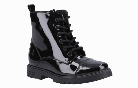Hush Puppies Lauren Lackleder Stiefel für Mädchen - Image 2