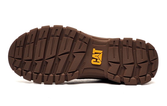 Caterpillar CAT Schwellen Herren Leder Schlupfschuhe - Image 4