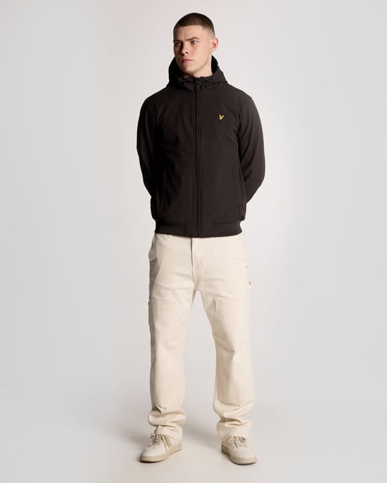 Lyle & Scott Softshelljacke mit Netzrücken – Grau - Image 2