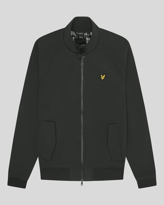 Lyle & Scott Branded Emblem Gunmetal Grey Soft Shell Jacke - Image 5