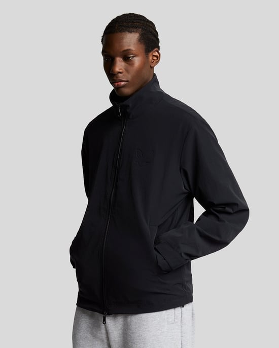 Lyle & Scott Keyline Windbreaker-Jacke - Schwarz - Image 1