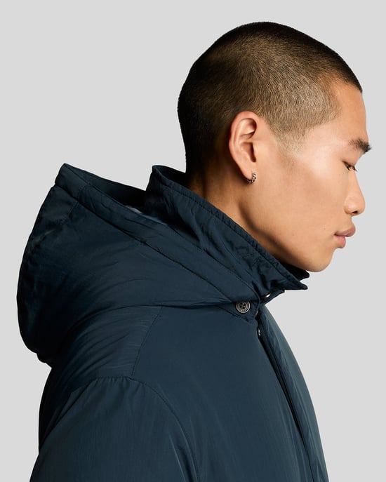 Lyle & Scott Wattierter Parka - Marineblau - Image 4