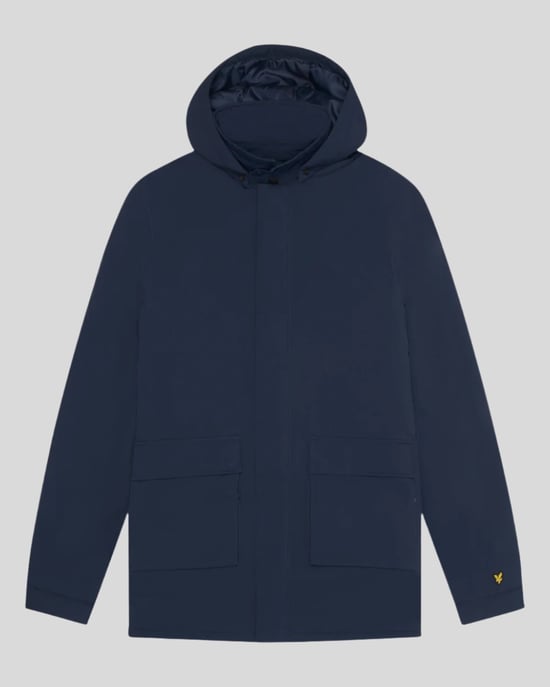 Lyle & Scott Wattierter Parka - Marineblau - Image 5