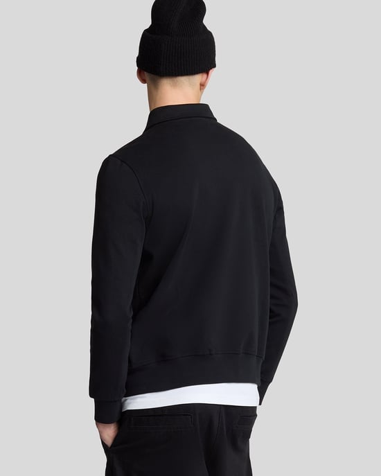 Lyle & Scott Softshell Hybrid Trainingsjacke - Schwarz - Image 3