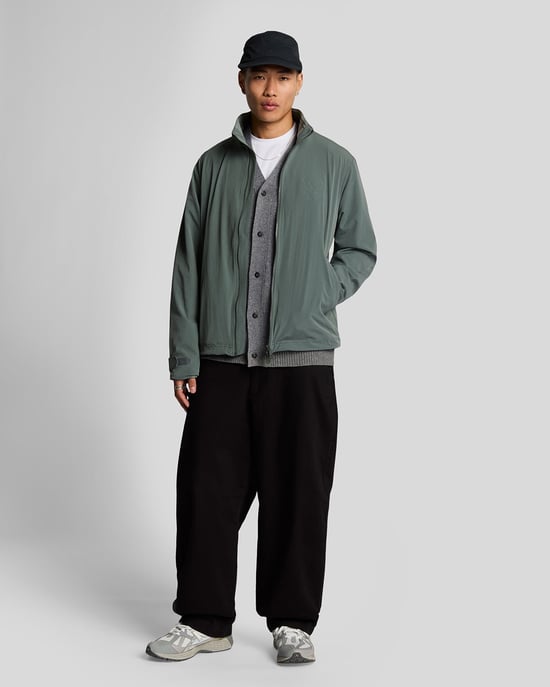 Lyle & Scott Keyline Windbreaker Jacke - Grün - Image 2