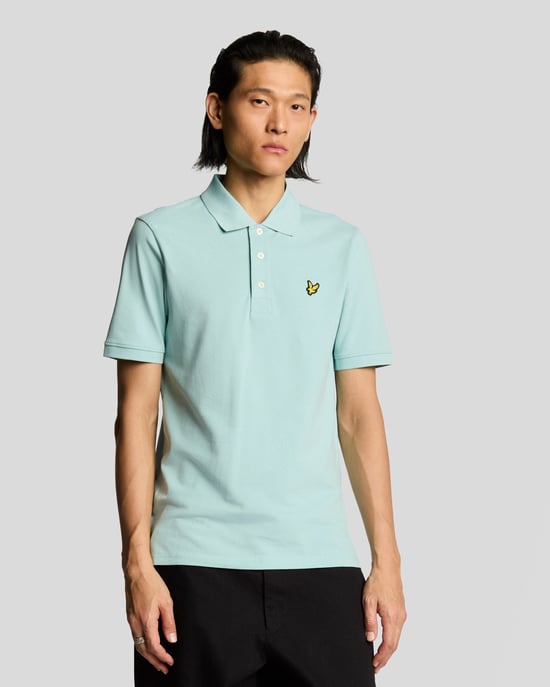 Lyle & Scott Einfaches Polohemd - Blau - Image 1