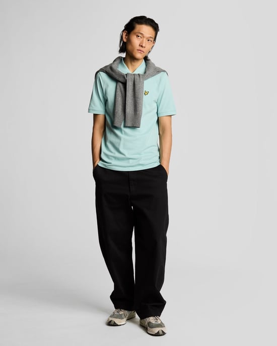Lyle & Scott Einfaches Polohemd - Blau - Image 2