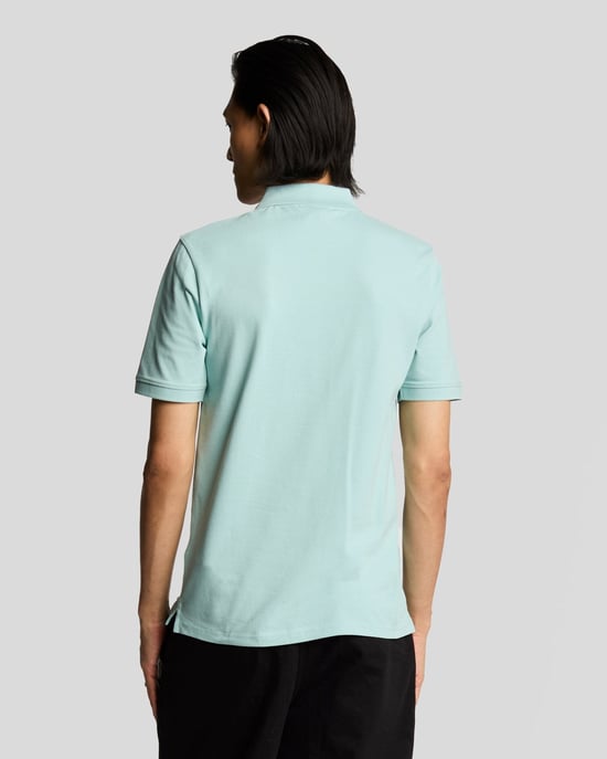 Lyle & Scott Einfaches Polohemd - Blau - Image 3