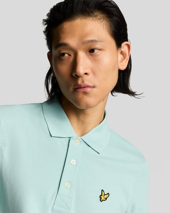 Lyle & Scott Einfaches Polohemd - Blau - Image 4