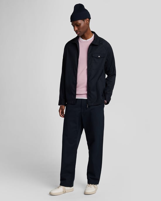 Lyle & Scott Baumwollpullover mit Rundhalsausschnitt - Rosa - Image 2