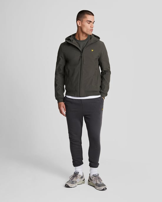 Lyle & Scott Fleece-Rückseite Softshell-Jacke - Grau - Image 2