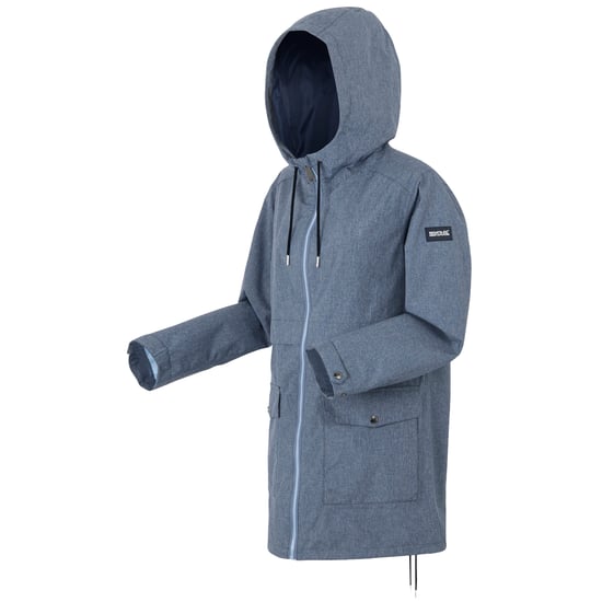 Regatta - "Navaeh" Jacke, wasserfest für Damen (Chambray-Stoff/Dunkles Jeansblau) - Image 3