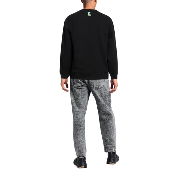 Kenzo Paris Digital Tiger Design Schwarzes Sweatshirt - Image 4