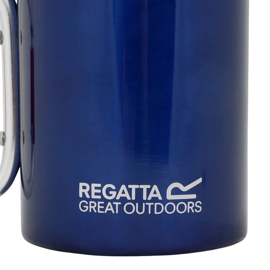 Regatta Great Outdoors Edelstahl-Tasse mit Karabiner-Haken (Blau) - Image 3