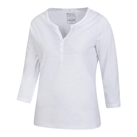 Mountain Warehouse Damen/Damen Paphos Quick Dry UV-Schutz Top (Weiß) - Image 3