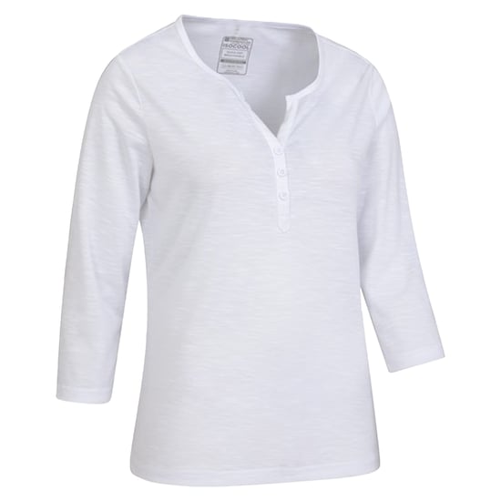 Mountain Warehouse Damen/Damen Paphos Quick Dry UV-Schutz Top (Weiß) - Image 4