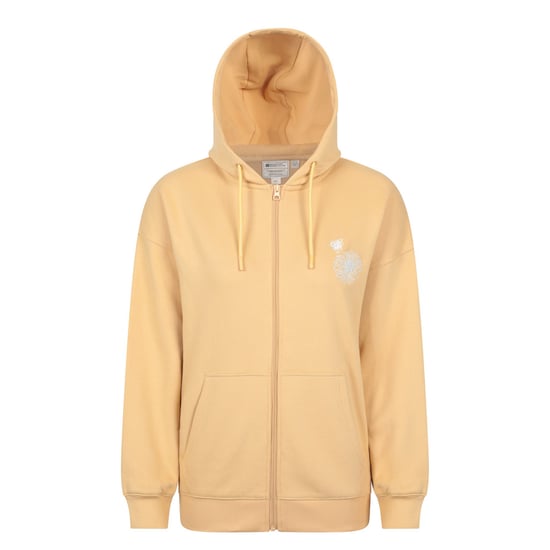 Mountain Warehouse - Kapuzenpullover bestickt für Damen (Senf) - Image 1
