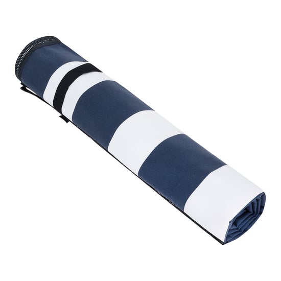 Regatta - Badetuch, Microfaser, Mit Streifen (Weiß/Marineblau) - Image 3