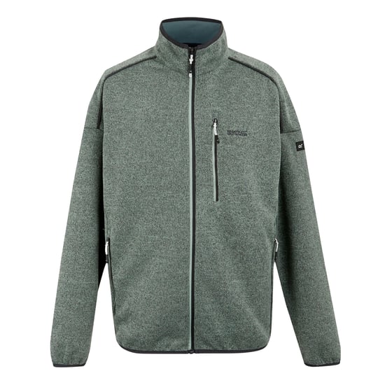 Regatta - "Kames" Fleecejacke Durchgehender Reißverschluss für Herren (Gletscher/Sturmwetter) - Image 1