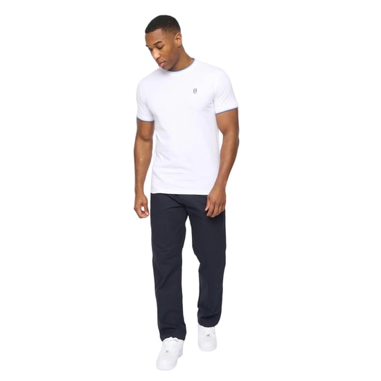 Crosshatch - "Shellworth" T-Shirt für Herren (Weiß) - Image 3