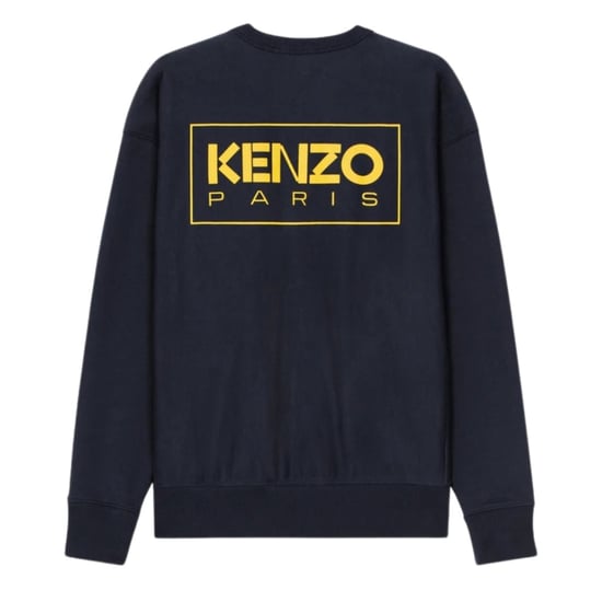 Kenzo Paris Sweatshirt mit umrissenem Logo in Mitternachtsblau - Image 2