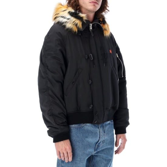 Schlichte schwarze Bomberjacke von Kenzo - Image 4
