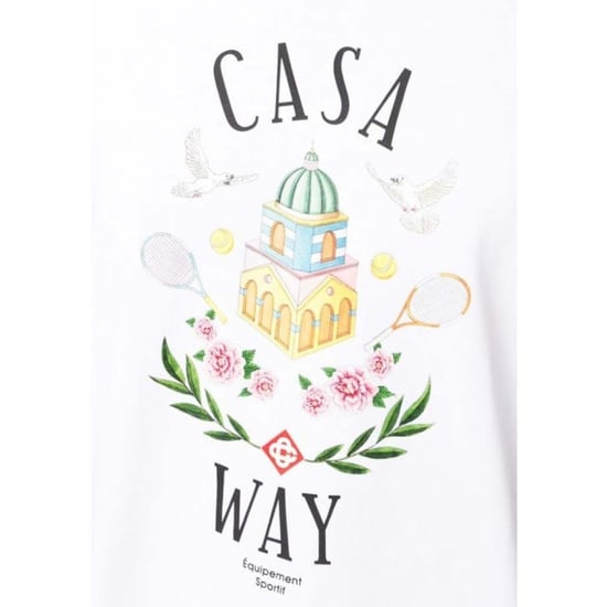 Casablanca Casa Way Design Weißes T-Shirt - Image 3