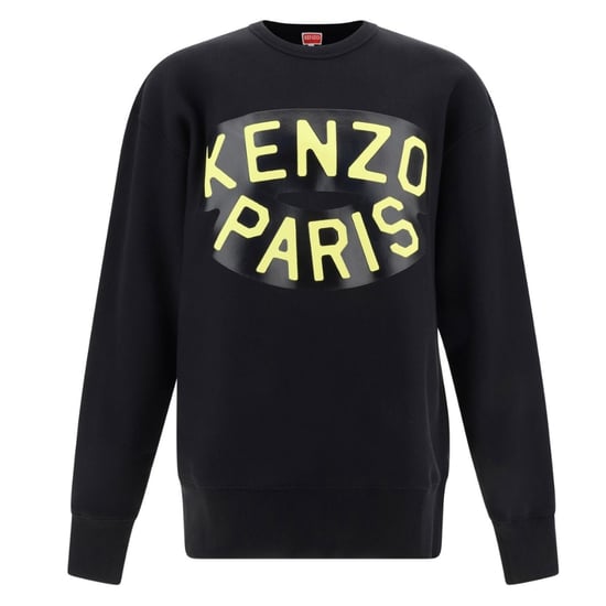 Schwarzes Sweatshirt mit großem Logo von Kenzo Paris - Image 1