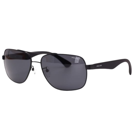 Polizei-Sonnenbrille in halbmattem Schwarz - Image 2